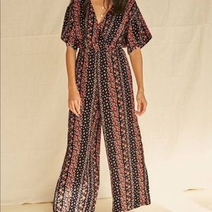 Floral jumpsuit